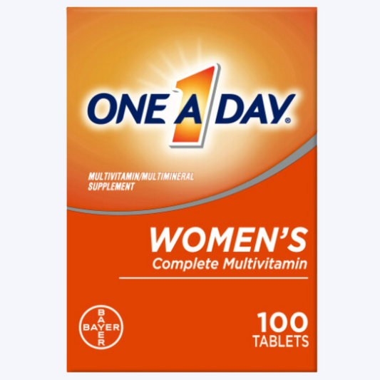 Comprimés multivitaminés pour femmes One A Day, multivitamines pour femmes, 100 ct
