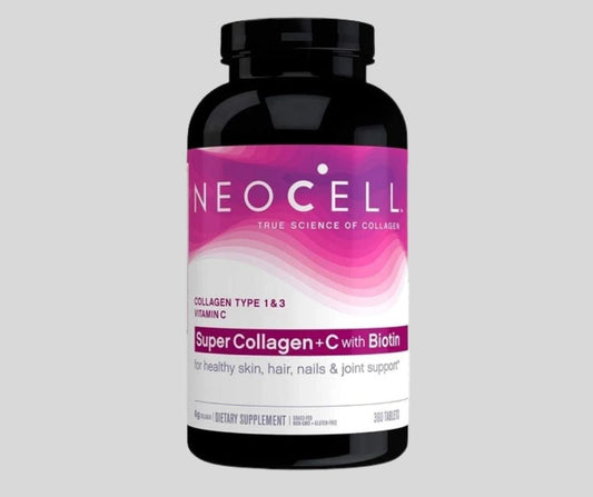 NeoCell Super Collagen Type I & III + Vitamin C - 360 Tablets - MATHY - Beauty and Health