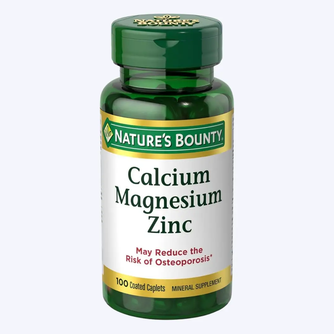 Nature’s Bounty Calcium Magnesium & Zinc (100 caplets)