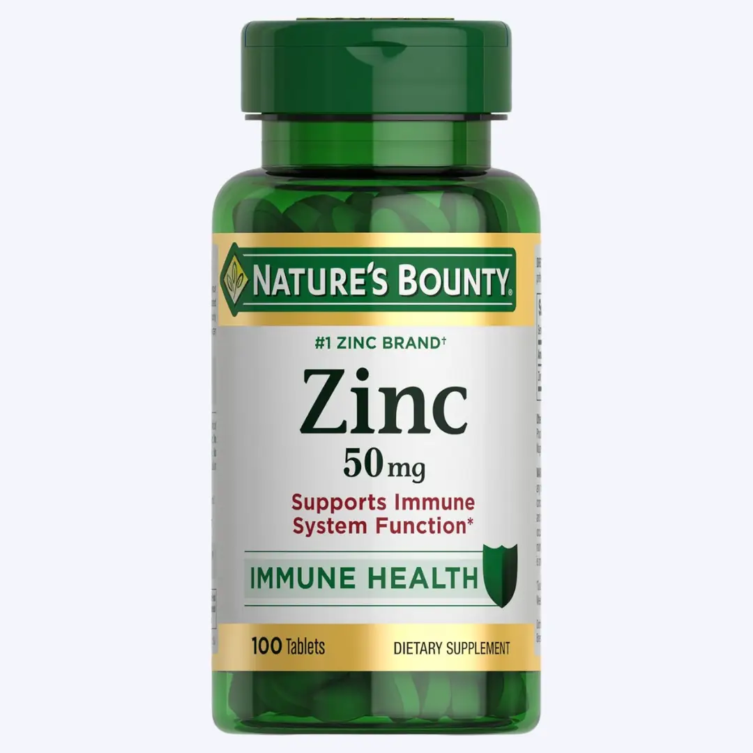 Nature’s Bounty Zinc 50mg (100 caplets)
