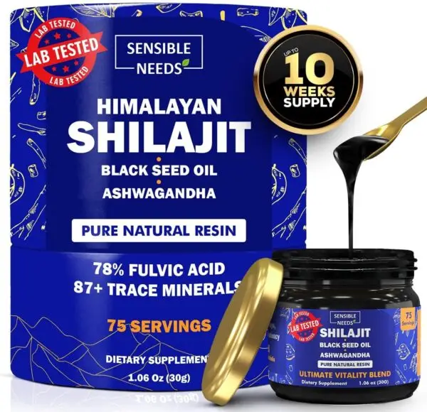 Pure Himalayan Shilajit Resin (30g)