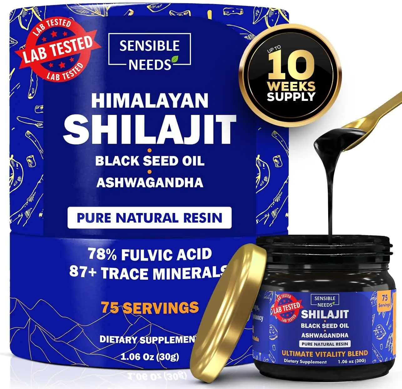 Pure Himalayan Shilajit Resin (30g)